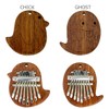 ONETONE OTKLM-101/TURTLE Kalimba (Thumb Piano) 8 Keys Veneer Mahogany Wood