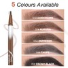 Boobeen Waterproof Liquid Brow Pen, Microblading Eyebrow Pencil, Smudge-Proof Angled