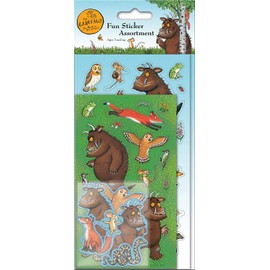 Paper Projects 01.70.31.013 Gruffalo Assortment Pack (3 Types of Stickers), Blue, 24.5cm x 11cm