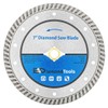 7" Turbo Diamond Saw Blade for Concrete, Brick, Block and