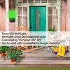 RGBW Outdoor Wall Light IP65 Waterproof APP Control Color Changing