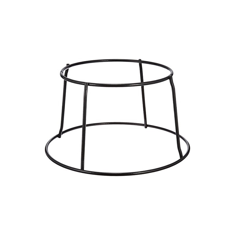 Iris Ohyama Ball Planter Stand, Extra Thick 20 Black