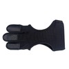 Archery Protective Gloves Shooting Gloves,Glove Three Finger Leather Archery Protective