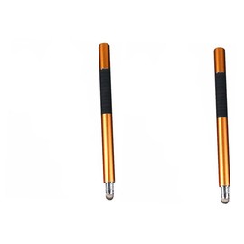 CAXUSD 2pcs Capacitive Stylus Pen Disc Tip for Accurate Drawing and Writing Compatibility for All Touch Devices Stylish Gold Design