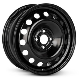 For 2018-2024 Nissan Kicks 16 Inch Painted Black Rim - OE Direct Replacement - Road Ready Car Wheel