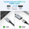 AXFEE USB C to HDMI Adapter, 4K@30Hz Type C to