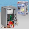 Tobar 28977 Metal Locker Bank Silver, Mixed, One Size