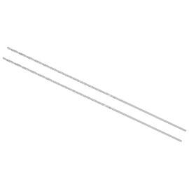 CoCud Extra Long Twist Drill Bit, 0.06 inch (1.5 mm) Drill Diameter, 6.3 inches (160 mm), Total Length, High Speed Steel, Twist Drill Bit for Copper, Metal, Wood, Aluminum, 2 Pieces