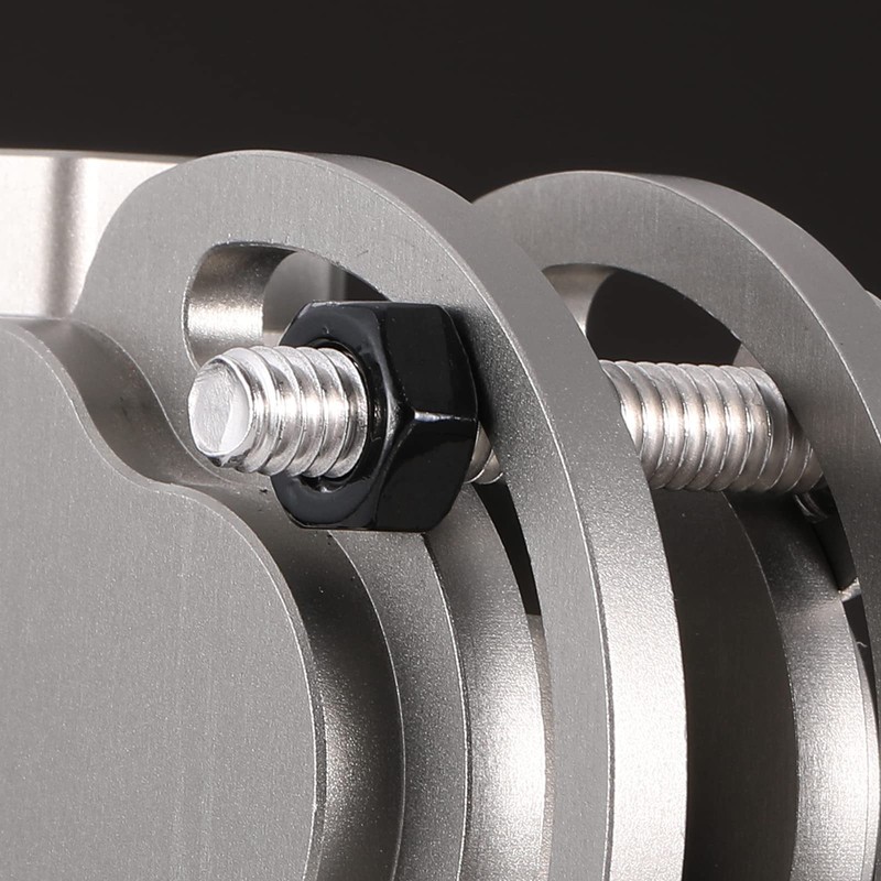 M8 x 1.25mm Hex Nuts 50Pcs 304 Stainless Steel 18-8,