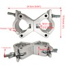 Pro-Swivel Truss Clamp, 2-1/5 to 2-2/5 Inches Heavy Duty 1650lbs