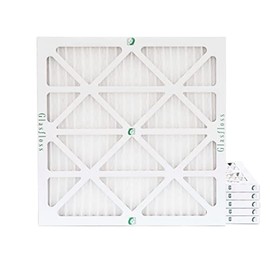 Glasfloss 18x18x1 MERV 13 AC & Furnace Air Filters. Box of 6. Actual Size: 17-1/2 x 17-1/2 x 7/8