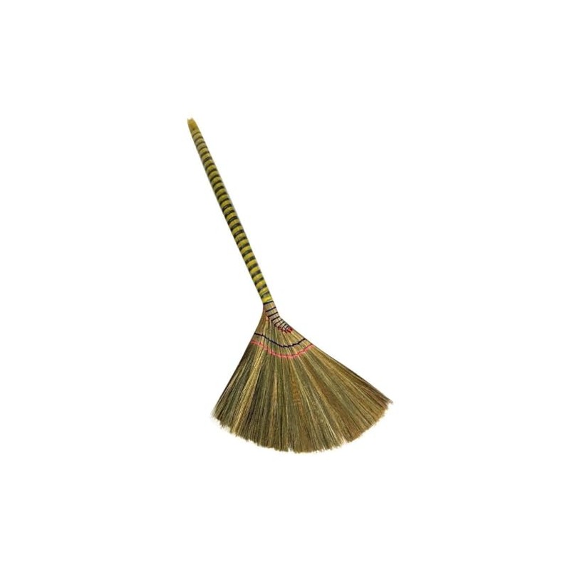 One Vietnamese Soft Fan (Straw) Broom, 40 Inch