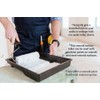 Paint Roller Covers, 4 Pack. 9" Roller Sleeves, DIY Covers