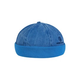 SCHIETWETTER Mens Dockerscap Sailor Harbor Hat 100% Cotton, turquoise