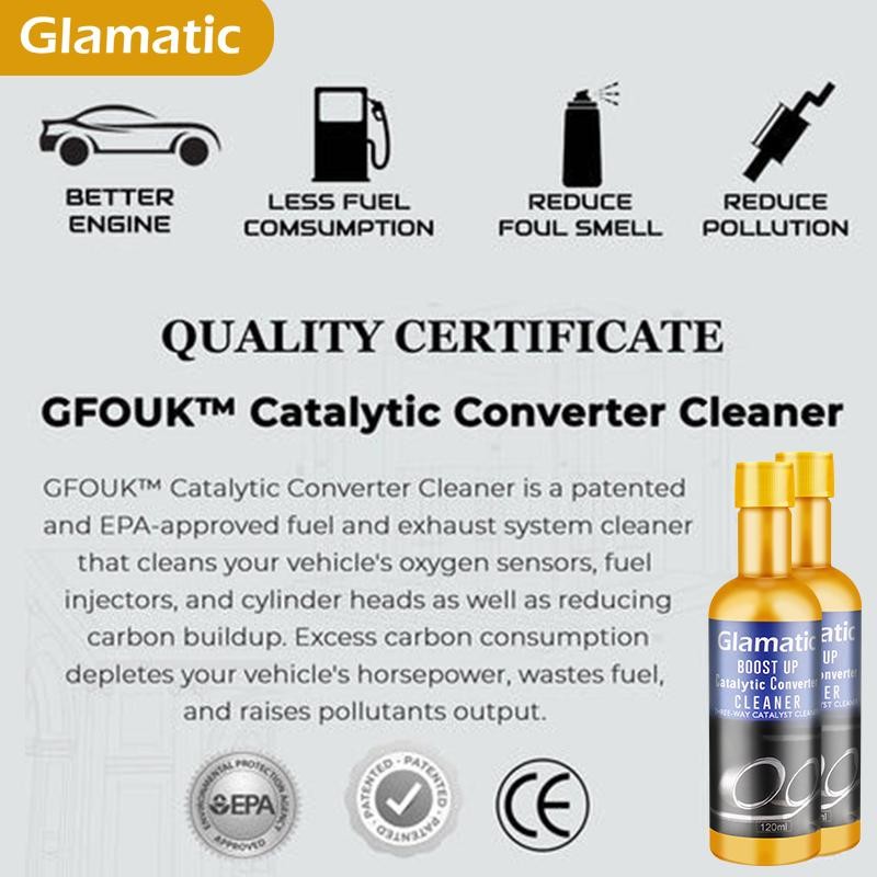 Catalytic converter cleaner, carbon deposit removal cleaner treatment agent:_1 pcs