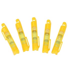 5Pcs Mini Rope Bubble String Level Hanging Line Spirit Level 4.3×3.1×0.8in