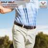 BULLIANT Men Belt 2Pack,Braided Woven Leather Belt For Men Golf