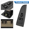 TOP-MAX Passenger Side Power Window Switch w/Bezel Compatible with 2003-2007