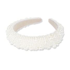 Exipsat Pearl Headband Bridal Hair Accessories Wedding Headband, Pearl Headband, Bridal Headband for Women