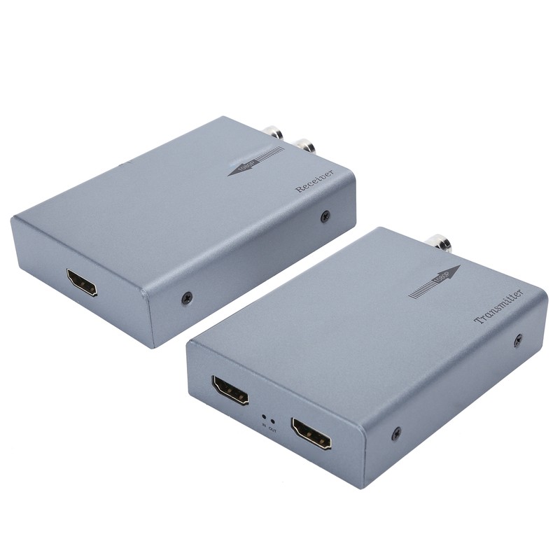 HDMI Coaxial Extender Receiver Display Accessories 1080P 500 Meters Voltage