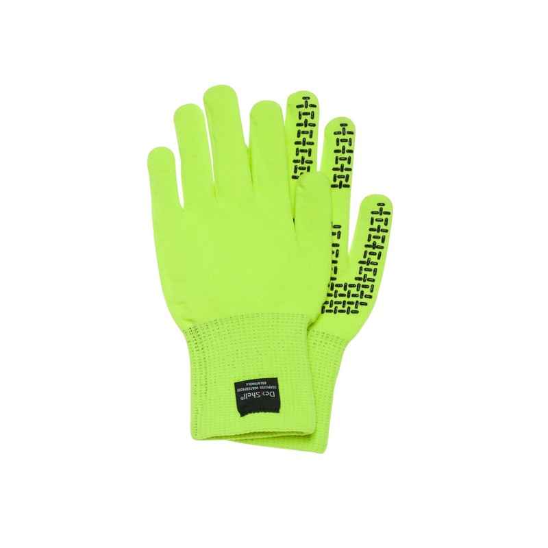 DexShell Touchfit Hi-Vis Waterproof & Breathable Gloves, Small