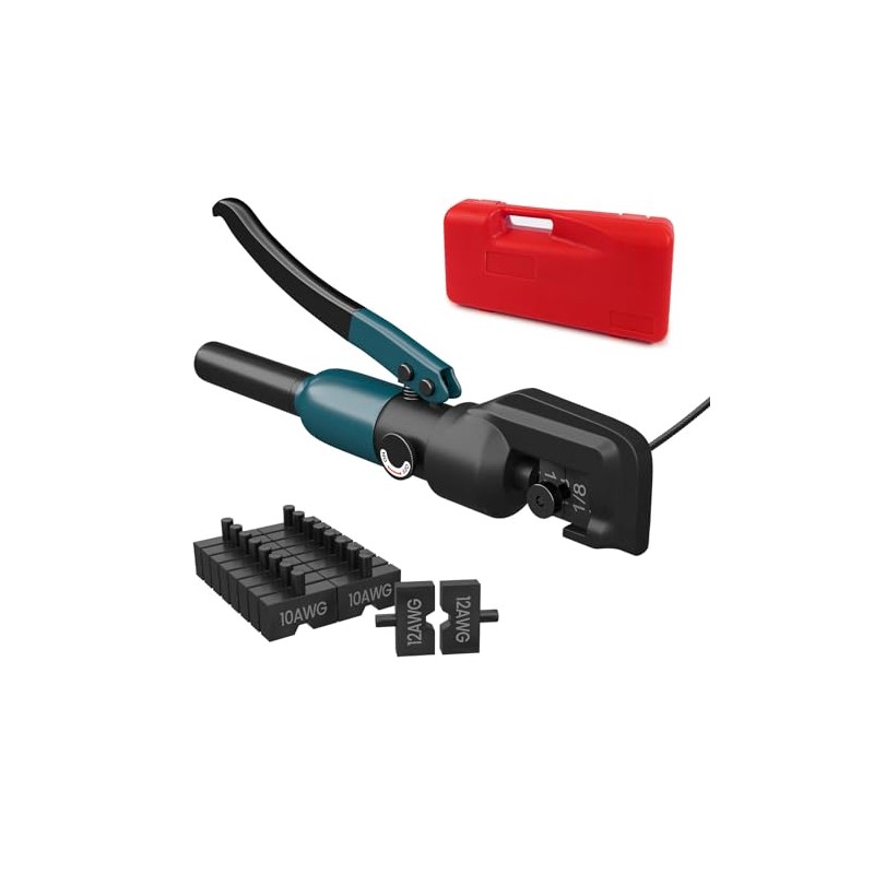 Muzata Upgraded Custom Hydraulic Crimping Tool Hydraulic Crimper with 9