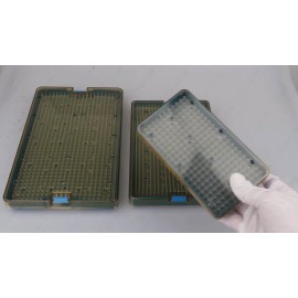 Dental Medical Sterilization Tray Disinfection Case Autoclavable Box Medium Size
