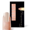 NagelGlück Nail foils, 32 plain nail foils (nude)