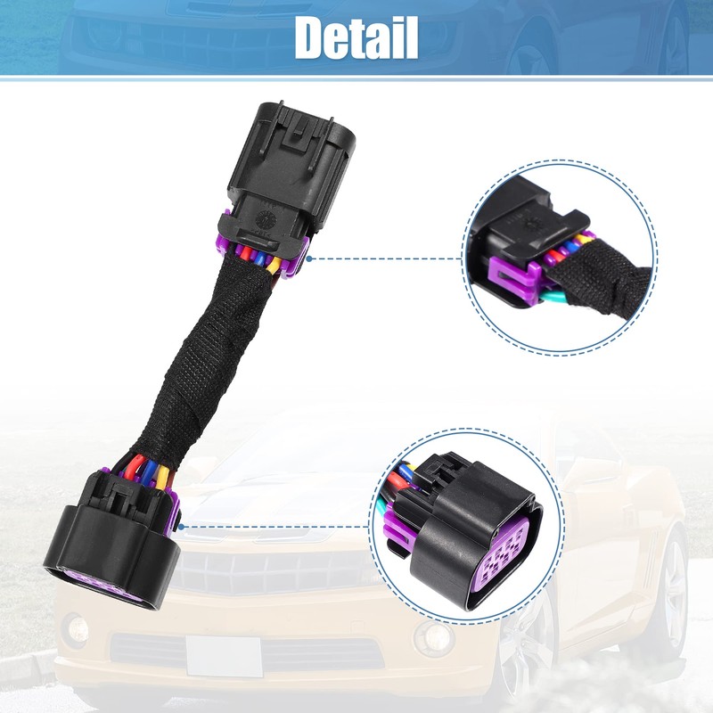 X AUTOHAUX Fit for Chevy Camaro 2010-2015 DRL Daytime Running