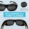 iSafety Polarized Cataract Surgery Recovery Sunglasses – UV400 Wraparound Protective