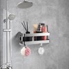 RYing Shower Caddy Stainless Steel Bathroom Organiser, Shower Shelf with