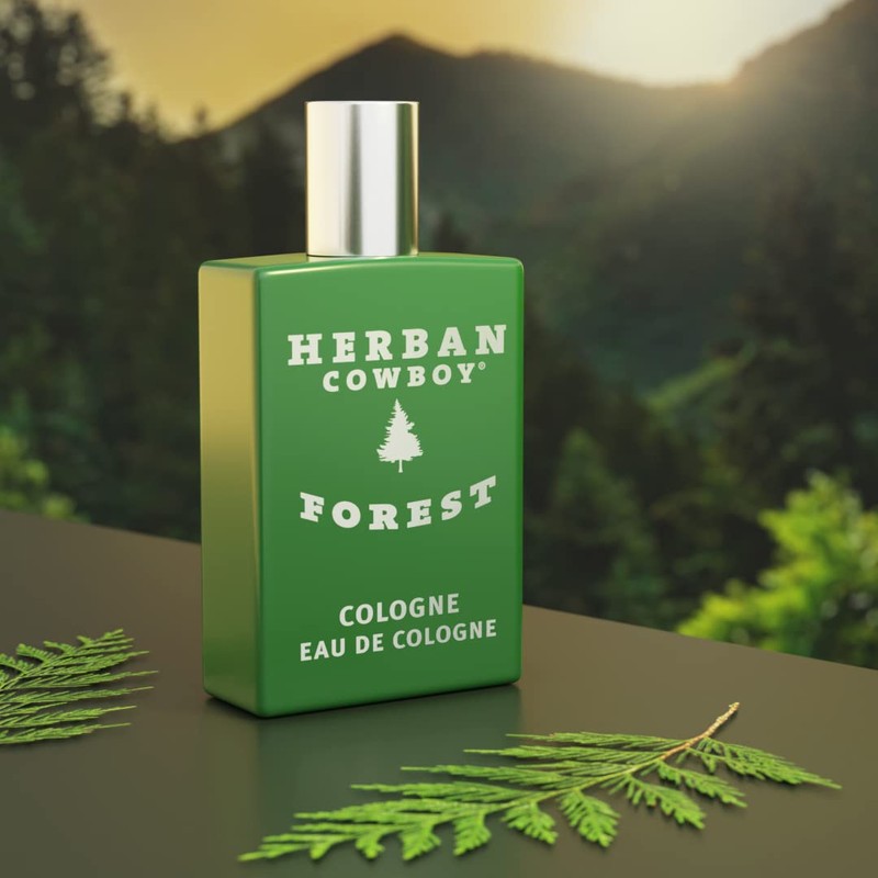 Herban Cowboy Men's Cologne, Forest, 1.7 Ounce