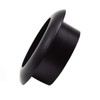 1 Inch(25mm) Zinc Alloy Desk Hole Cover Grommets Black Wire