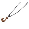 Scddboy Hawaiian Maori Fish Hook Pendant Necklace,Maui Beach Sufer Tribal