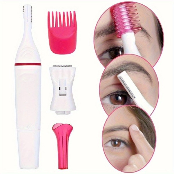 Unbranded 5in1 Painless Women Hair Removal Tool with Multiple Heads