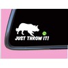 Just Throw It Border Collie TP 526 vinyl 6" Decal