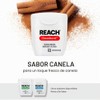 Reach Cleanburst Hilo dental encerado, cuidado bucal, sabor a canela,