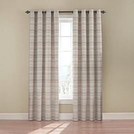 Eclipse Bellagio - Cortina oscurecedora para Ventana, 52 x 84 Pulgadas, Color Natural