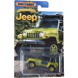 Matchbox 1998 Jeeps Wrangler, Green