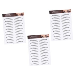 Healeved Artificial Eyebrow Transfer Stickers Brow Tint Full Realistic Eyebrows No Tools Needed Instant Application
