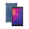 iShoppingdeals Alcatel Joy Tab 2 TPU Case, Semi-Transparent Protective Cover