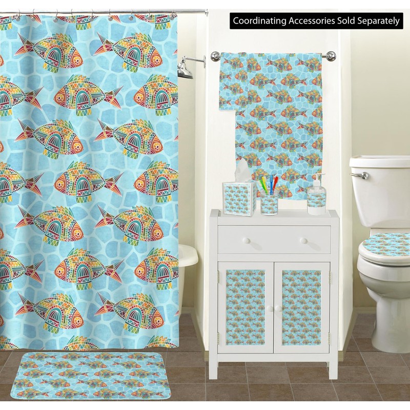 RNK Shops Mosaic Fish Tissue Box Cover