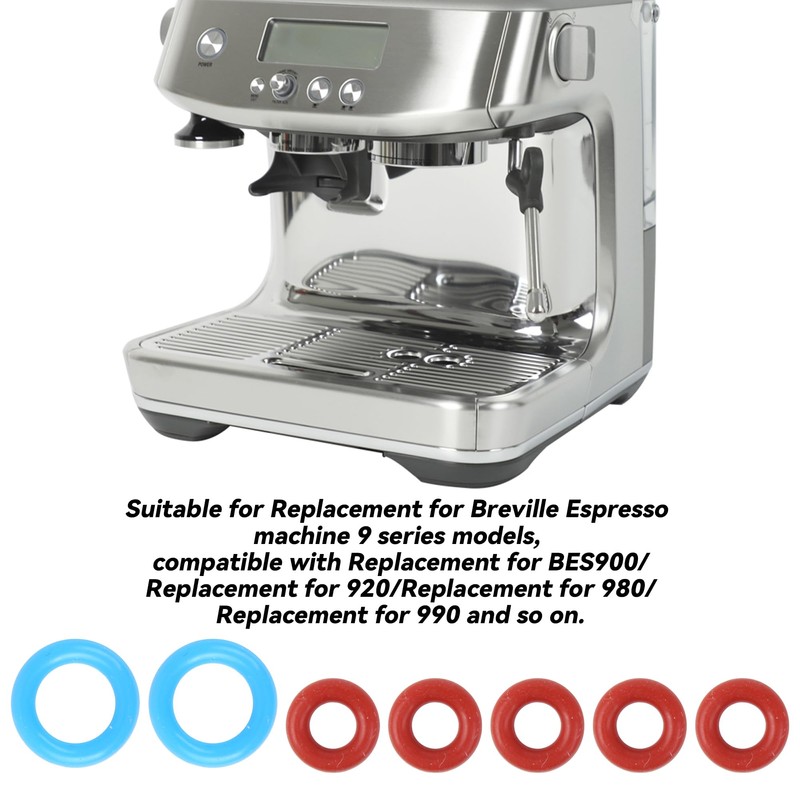 RDEXP 17Pcs Coffee Machines O-Rings Seal Kit Replacement for Breville