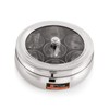 Priya Stainless Steel Spice Box (See Through: Size 2450 Ml)