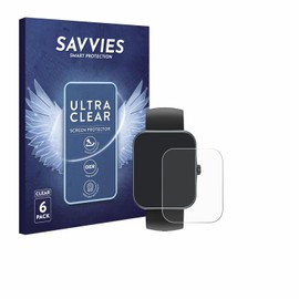 Savvies Screen Protectors for Alutoria S80K 1.83 Inch Ultra Transparent Pack of 6