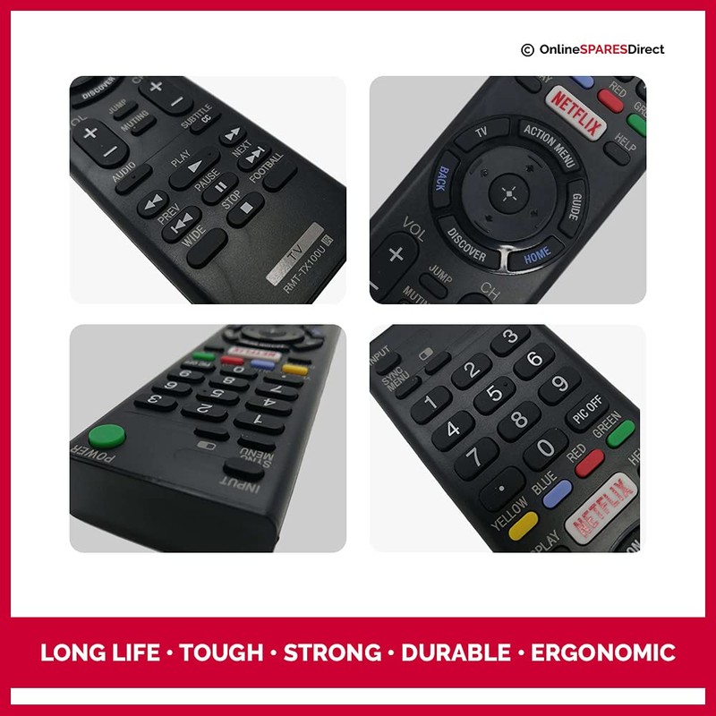 Remote Control Control For Sony KD-55XD9305 XD94 / XD93 4K