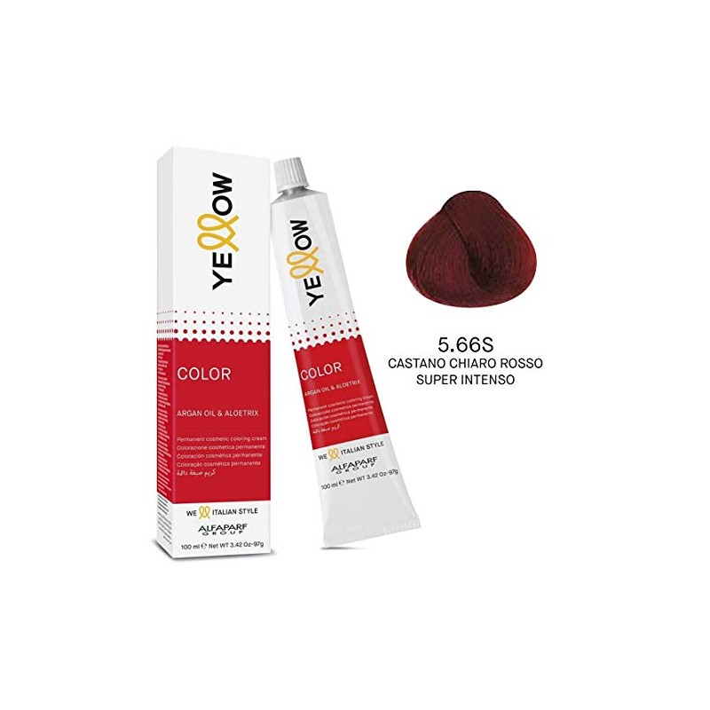 Alfaparf Group Permanent Cosmetic Colour - 5.66S Light Brown Red
