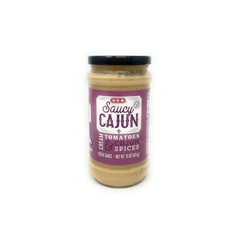 H-E-B Saucy Spicy Cajun Alfredo Pasta Sauce 15oz - 1