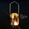 Portable Candle Lantern Night Fishing Hanging Outdoor Camping Aluminium Alloy