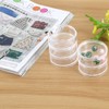 Diamond Storage Box Bead Storage Containers Clear Plastic Cylinder Bead